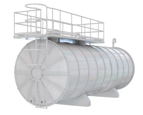 Стальной резервуар для нефти
