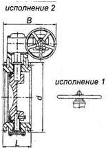 Исполнения затворов 32ч32бр